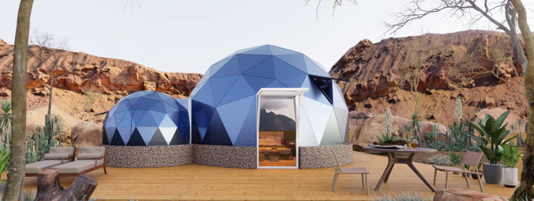 云龙区球形智能光伏玻璃星空房